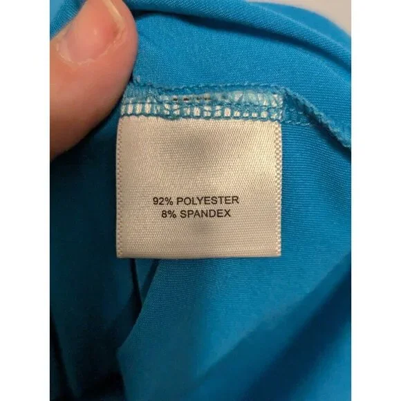 Peter Millar Polo Shirt Mens Large Blue Summer Comfort Short Sleeve Golf Top - Picture 4 of 5